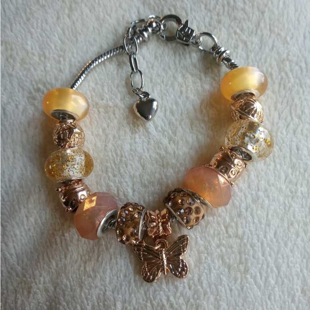 Hand-Crafted Luxury Jewel Bracelet (Great gift for Women or Girls)